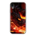 Дизайнерский пластиковый чехол для Iphone Xr World of warcraft