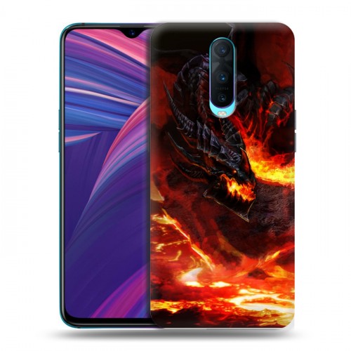 Дизайнерский пластиковый чехол для OPPO RX17 Pro World of warcraft