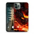 Дизайнерский пластиковый чехол для Iphone 11 Pro World of warcraft