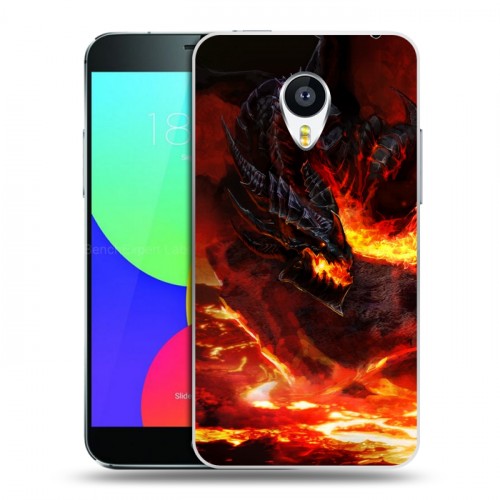 Дизайнерский пластиковый чехол для Meizu MX4 World of warcraft