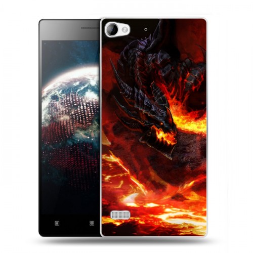 Дизайнерский пластиковый чехол для Lenovo Vibe X2 World of warcraft