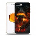 Дизайнерский пластиковый чехол для Iphone 7 Plus / 8 Plus World of warcraft