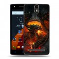 Дизайнерский силиконовый чехол для Wileyfox Storm World of warcraft