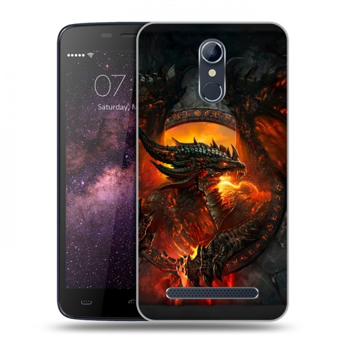 Дизайнерский силиконовый чехол для Homtom HT17 World of warcraft