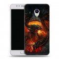 Дизайнерский силиконовый чехол для Meizu M5s World of warcraft