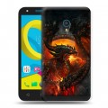 Дизайнерский пластиковый чехол для Alcatel U5 World of warcraft