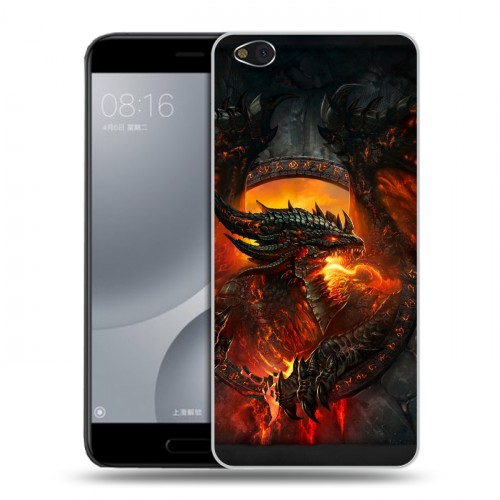 Дизайнерский пластиковый чехол для Xiaomi Mi5C World of warcraft