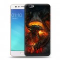 Дизайнерский силиконовый чехол для OPPO F3 World of warcraft