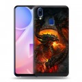 Дизайнерский пластиковый чехол для Vivo Y95 World of warcraft