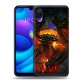 Дизайнерский пластиковый чехол для Xiaomi Mi Play World of warcraft