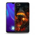 Дизайнерский силиконовый с усиленными углами чехол для OPPO A1k World of warcraft