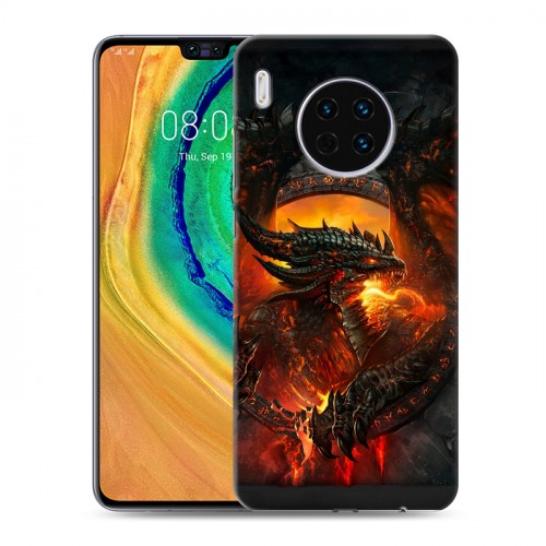 Дизайнерский пластиковый чехол для Huawei Mate 30 World of warcraft