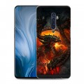 Дизайнерский пластиковый чехол для OPPO Reno2 Z World of warcraft