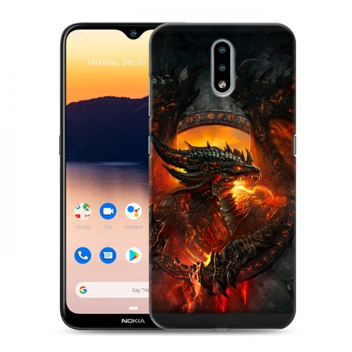 Дизайнерский силиконовый чехол для Nokia 2.3 World of warcraft