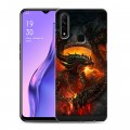 Дизайнерский силиконовый с усиленными углами чехол для OPPO A31 World of warcraft