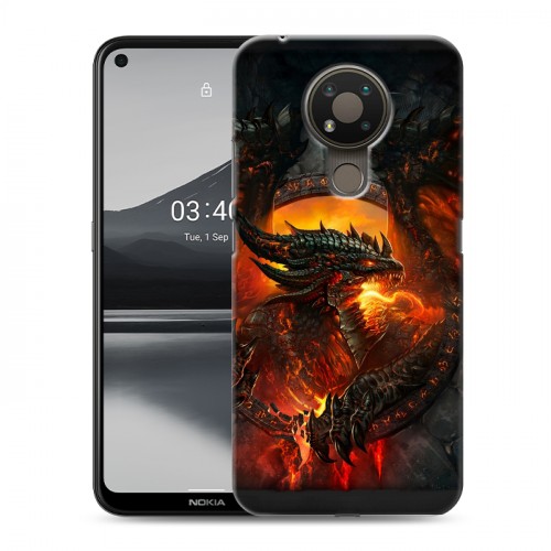 Дизайнерский силиконовый чехол для Nokia 3.4 World of warcraft