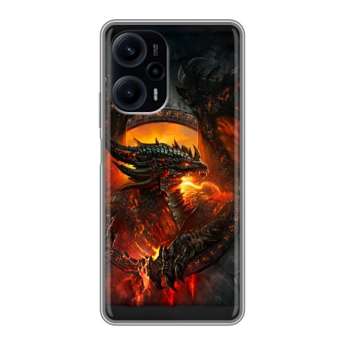 Дизайнерский силиконовый чехол для XIaomi Poco F5 World of warcraft