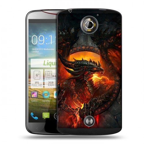 Дизайнерский пластиковый чехол для Acer Liquid S2 World of warcraft