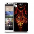 Дизайнерский силиконовый чехол для HTC Desire 626 World of warcraft