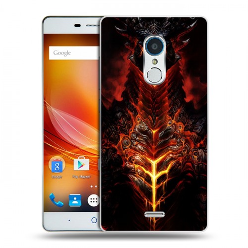 Дизайнерский пластиковый чехол для ZTE Blade X9 World of warcraft