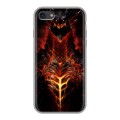 Дизайнерский силиконовый чехол для Iphone 7 World of warcraft