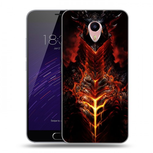 Дизайнерский пластиковый чехол для Meizu M3 Max World of warcraft