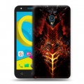 Дизайнерский пластиковый чехол для Alcatel U5 World of warcraft