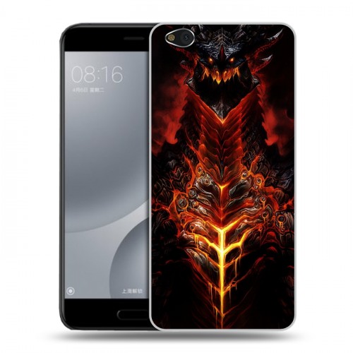 Дизайнерский пластиковый чехол для Xiaomi Mi5C World of warcraft