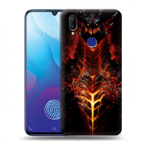 Дизайнерский пластиковый чехол для Vivo V11i World of warcraft