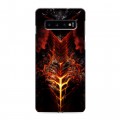 Дизайнерский силиконовый чехол для Samsung Galaxy S10 World of warcraft