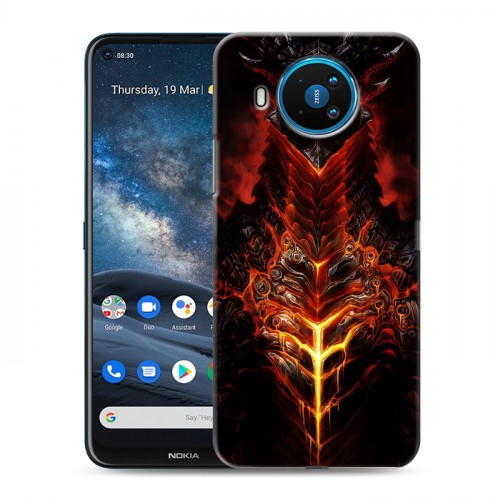 Дизайнерский силиконовый чехол для Nokia 8.3 World of warcraft