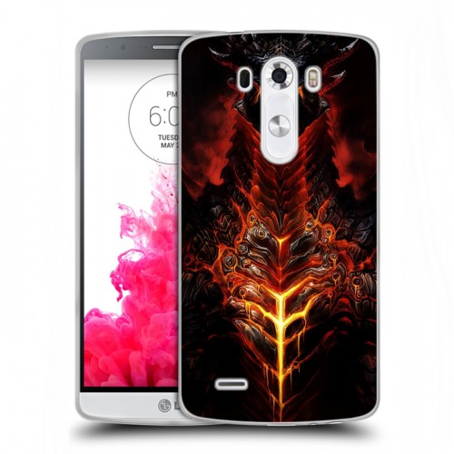 Дизайнерский пластиковый чехол для LG G3 (Dual-LTE) World of warcraft