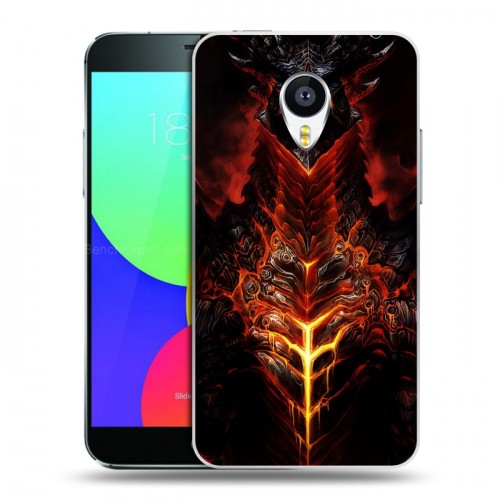 Дизайнерский пластиковый чехол для Meizu MX4 World of warcraft