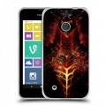 Дизайнерский пластиковый чехол для Nokia Lumia 530 World of warcraft