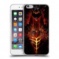 Дизайнерский силиконовый чехол для Iphone 6 Plus/6s Plus World of warcraft