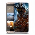 Дизайнерский пластиковый чехол для HTC One E9+ World of warcraft