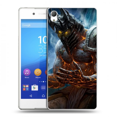 Дизайнерский пластиковый чехол для Sony Xperia Z3+ World of warcraft