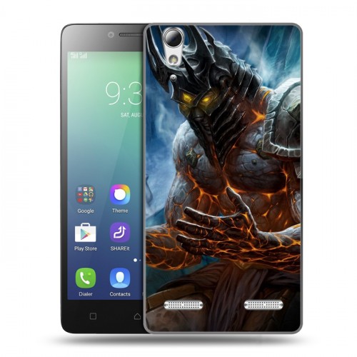 Дизайнерский силиконовый чехол для Lenovo A6010 World of warcraft