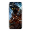 Дизайнерский силиконовый чехол для Iphone 7 World of warcraft