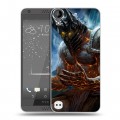 Дизайнерский пластиковый чехол для HTC Desire 530 World of warcraft