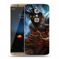 Дизайнерский пластиковый чехол для ZTE Axon 7 World of warcraft