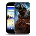 Дизайнерский пластиковый чехол для ZTE Blade A510 World of warcraft