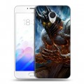 Дизайнерский пластиковый чехол для Meizu M3E World of warcraft