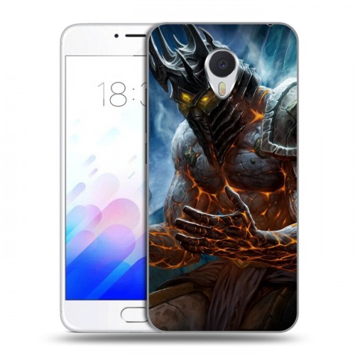 Дизайнерский пластиковый чехол для Meizu M3E World of warcraft