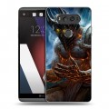 Дизайнерский пластиковый чехол для LG V20 World of warcraft