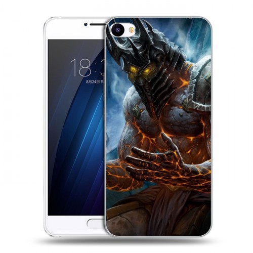 Дизайнерский пластиковый чехол для Meizu U20 World of warcraft