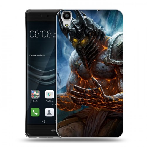 Дизайнерский пластиковый чехол для Huawei Y6II World of warcraft