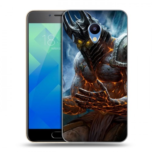 Дизайнерский пластиковый чехол для Meizu M5 World of warcraft