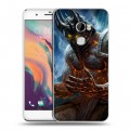 Дизайнерский пластиковый чехол для HTC One X10 World of warcraft