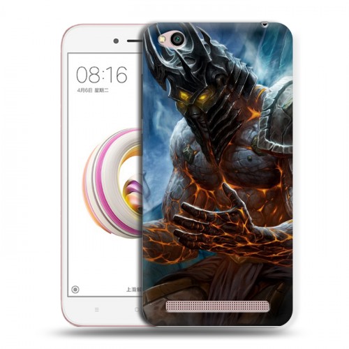 Дизайнерский пластиковый чехол для Xiaomi RedMi 5A World of warcraft